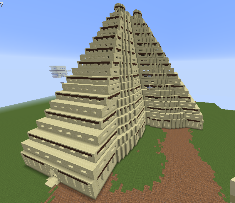 desert city - design New pyramid